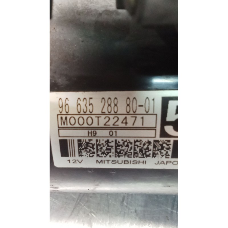 Recambio de motor arranque para citroën c4 grand picasso i (ua_) 1.6 hdi referencia OEM IAM 9663528880 966352888001 M000T22471 0