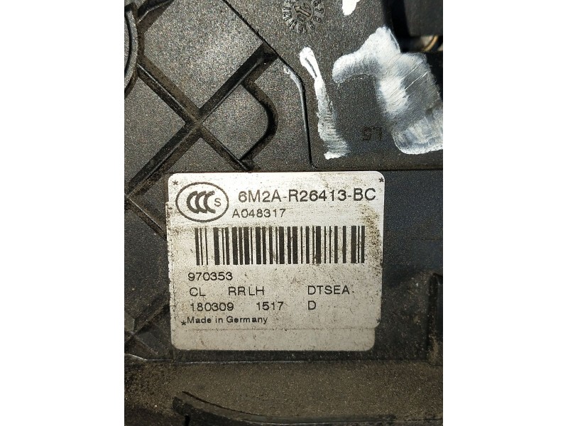 Recambio de motor cierre centralizado trasero izquierdo para ford s-max (wa6) 1.8 tdci referencia OEM IAM 6M2AR26413BC 5P 2006