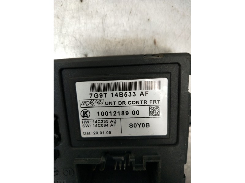 Recambio de modulo electronico para ford s-max (wa6) 1.8 tdci referencia OEM IAM 7G9T14B533AF 1001218900 2006