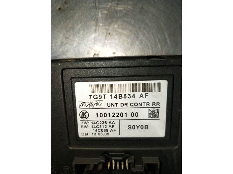 Recambio de modulo electronico para ford s-max (wa6) 1.8 tdci referencia OEM IAM 7G9T14B534AF 1001220100 2006