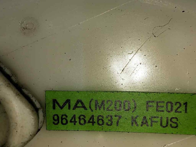 Recambio de bomba combustible para chevrolet matiz 1.0 cat referencia OEM IAM 96464637 KAFUS AFORADOR 