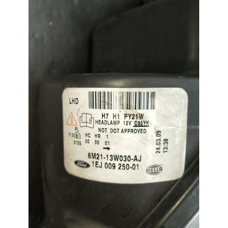 Recambio de faro izquierdo para ford s-max (wa6) 1.8 tdci referencia OEM IAM 6M2113W30AJ 1EJ00925001 2006