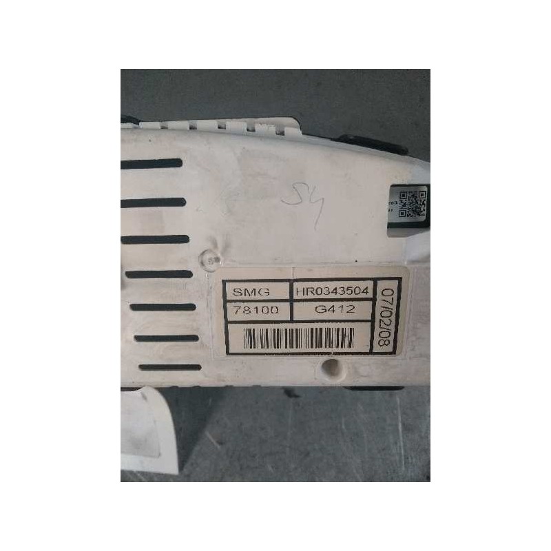 Recambio de cuadro cuentakm para honda civic berlina (fn) 2.2 type s referencia OEM IAM HR0343504 78100G412 
