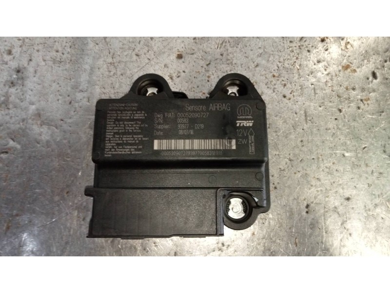 Recambio de centralita airbag para fiat tipo ii (357) berlina easy referencia OEM IAM 52090727  