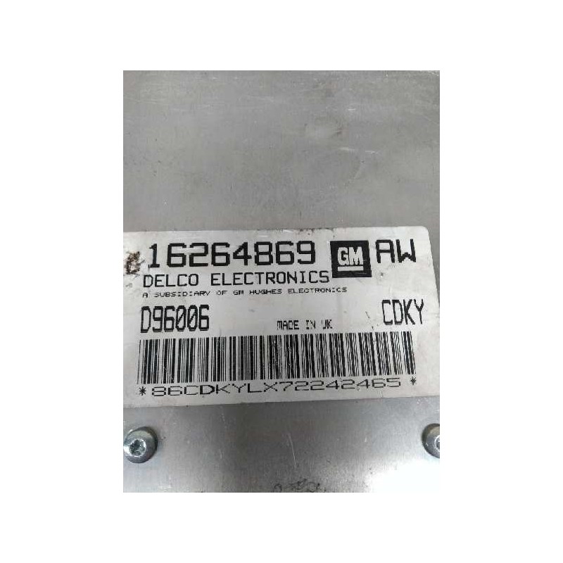 Recambio de centralita motor uce para opel corsa b 1.4 cat (2h6) referencia OEM IAM 16264869 D96006 AW CDKY