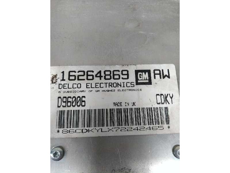 Recambio de centralita motor uce para opel corsa b 1.4 cat (2h6) referencia OEM IAM 16264869 D96006 AW CDKY