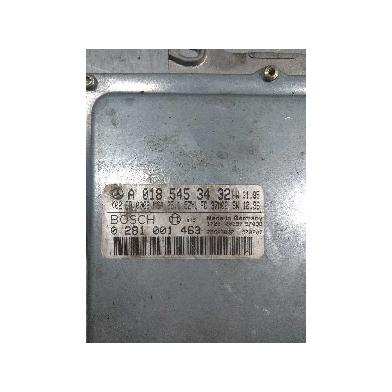 Recambio de centralita motor uce para mercedes clase c (w202) berlina 250 td (202.128) referencia OEM IAM 0281001463 A0185453432