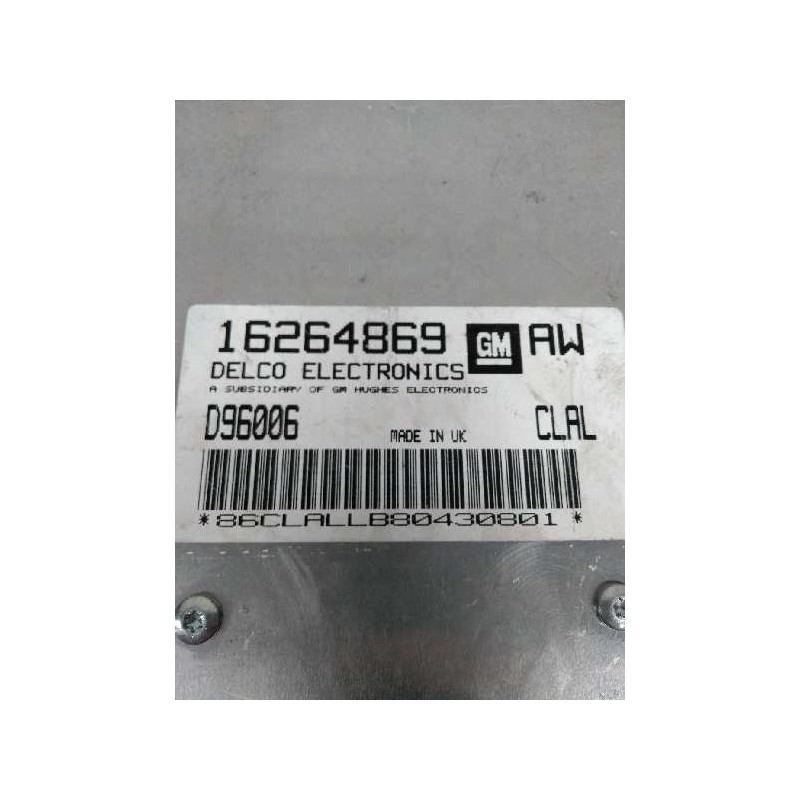 Recambio de centralita motor uce para opel corsa b 1.4 cat (2h6) referencia OEM IAM 16264869 D96006 AW CLAL