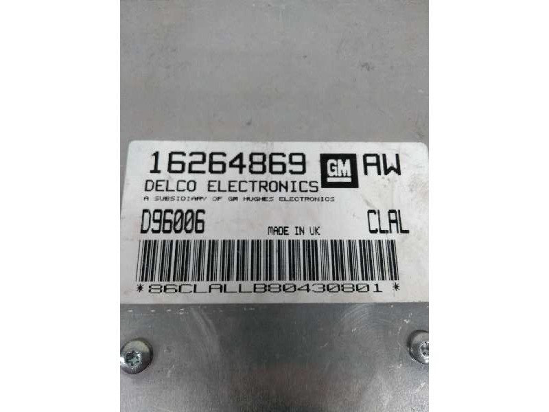 Recambio de centralita motor uce para opel corsa b 1.4 cat (2h6) referencia OEM IAM 16264869 D96006 AW CLAL