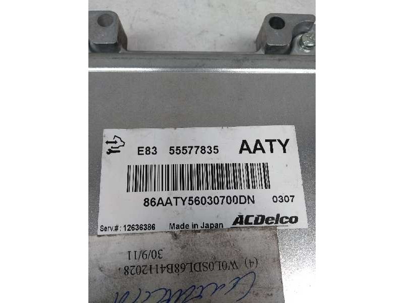 Recambio de centralita motor uce para opel corsa d 1.2 16v bivalent (gasolina / gas licuado del petróleo. gpl) referencia OEM IA
