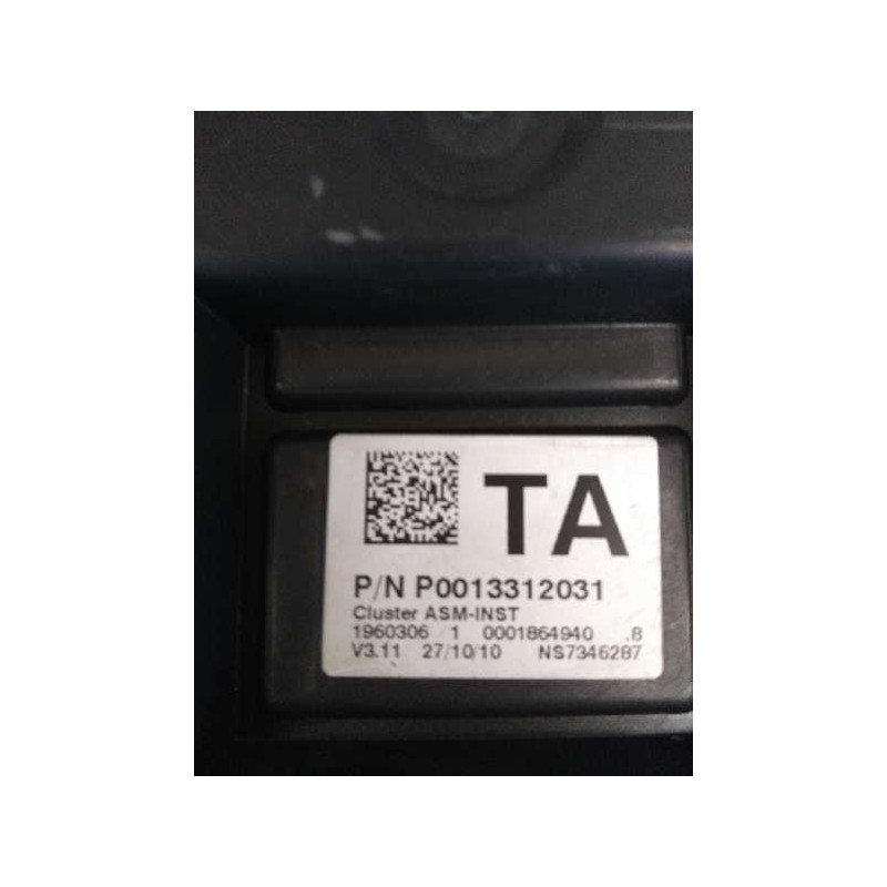 Recambio de cuadro instrumentos para opel corsa d 1.2 16v bivalent (gasolina / gas licuado del petróleo. gpl) referencia OEM IAM