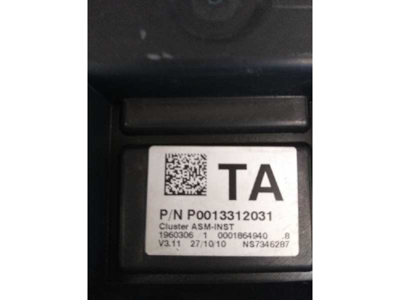 Recambio de cuadro instrumentos para opel corsa d 1.2 16v bivalent (gasolina / gas licuado del petróleo. gpl) referencia OEM IAM