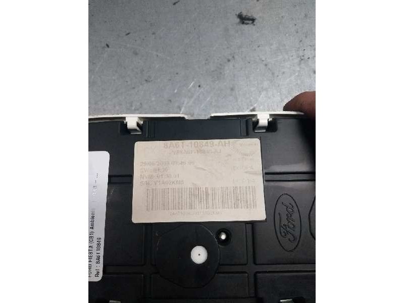 Recambio de cuadro instrumentos para ford fiesta (cb1) ambiente referencia OEM IAM 8A6T10849 AH 1786849