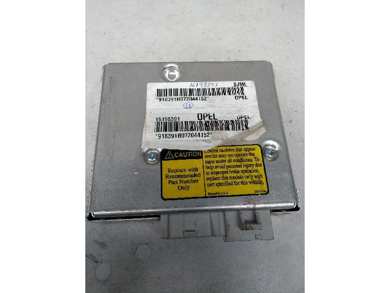 Recambio de centralita abs para opel sintra 2.2 16v cat (x 22 xe) referencia OEM IAM 16198391 BJML 