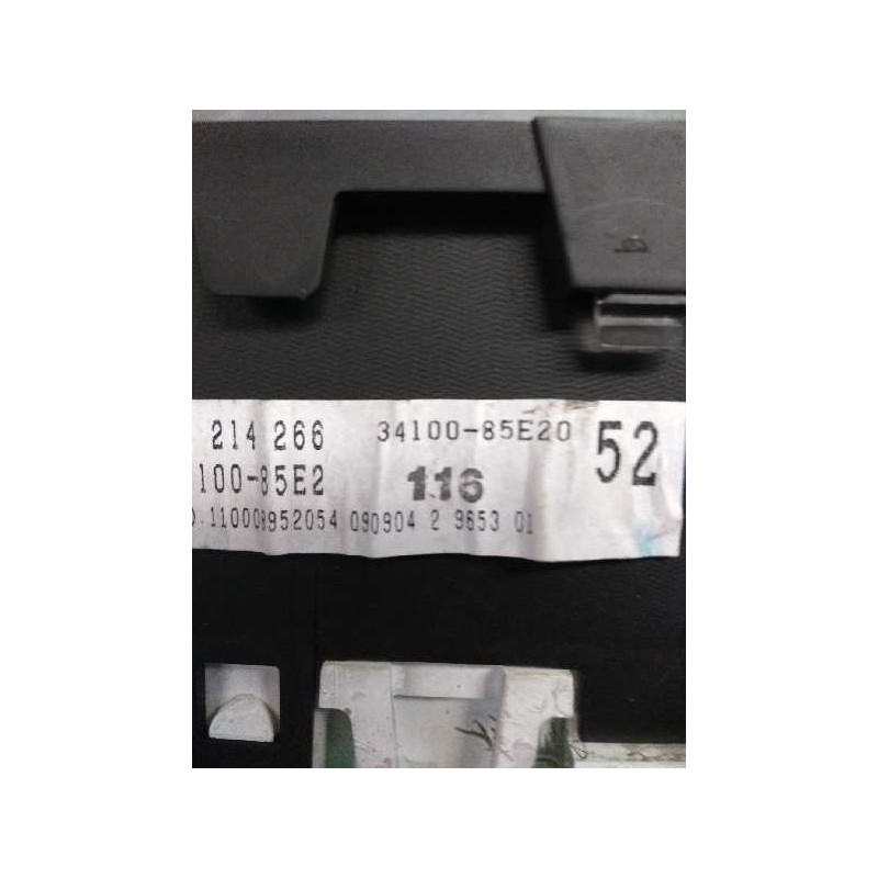 Recambio de cuadro instrumentos para opel agila 1.3 16v cdti cat (z 13 dt / ln9) referencia OEM IAM 110008952054 09214266 52