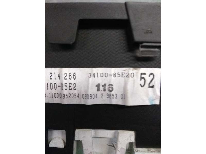 Recambio de cuadro instrumentos para opel agila 1.3 16v cdti cat (z 13 dt / ln9) referencia OEM IAM 110008952054 09214266 52