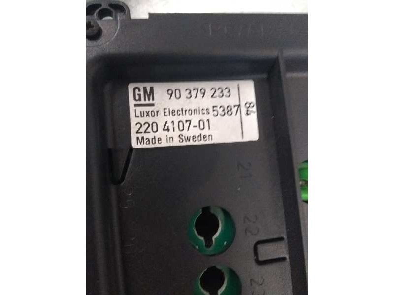 Recambio de cuadro instrumentos para opel omega b 2.0 16v cat (x 20 xev / l34) referencia OEM IAM 90379233  