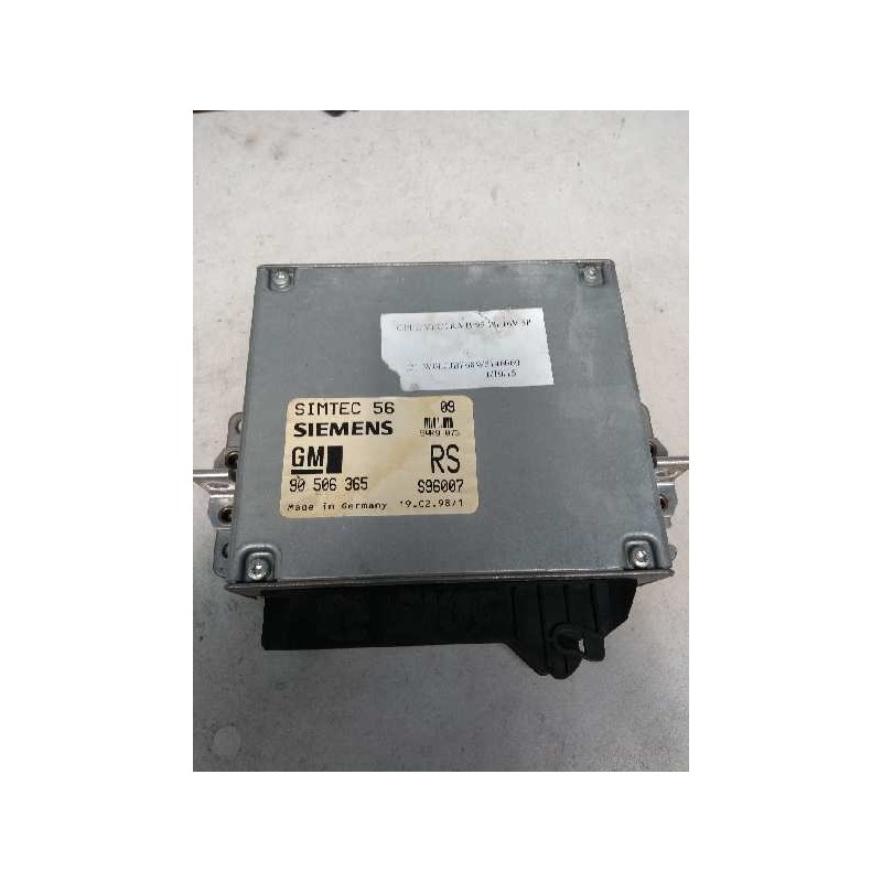 Recambio de centralita motor uce para opel vectra b berlina 1.8 16v cat referencia OEM IAM 5WK9073 90506365 S96007 RS