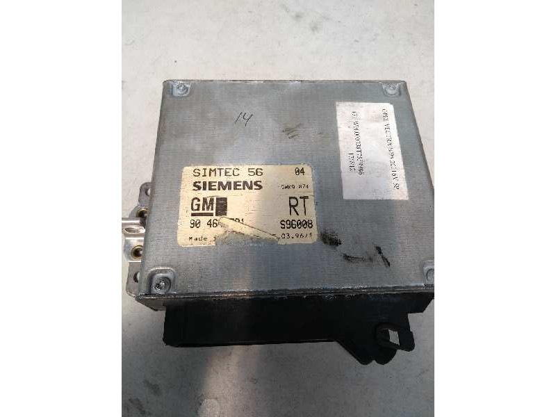 Recambio de centralita motor uce para opel vectra b berlina 2.0 16v cat (x 20 xev / l34) referencia OEM IAM 5WK9074 90464731 S96