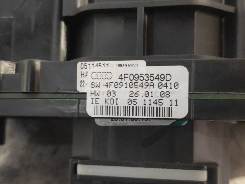 Recambio de mando luces para audi a6 avant (4f5) 2.4 quattro referencia OEM IAM 4F0953549D 4F0910549A 