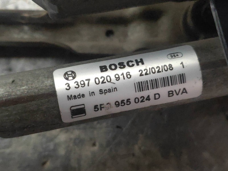 Recambio de motor limpia delantero para seat altea xl (5p5) reference referencia OEM IAM 5P0955120B 1397220535 3397020916 DERECH