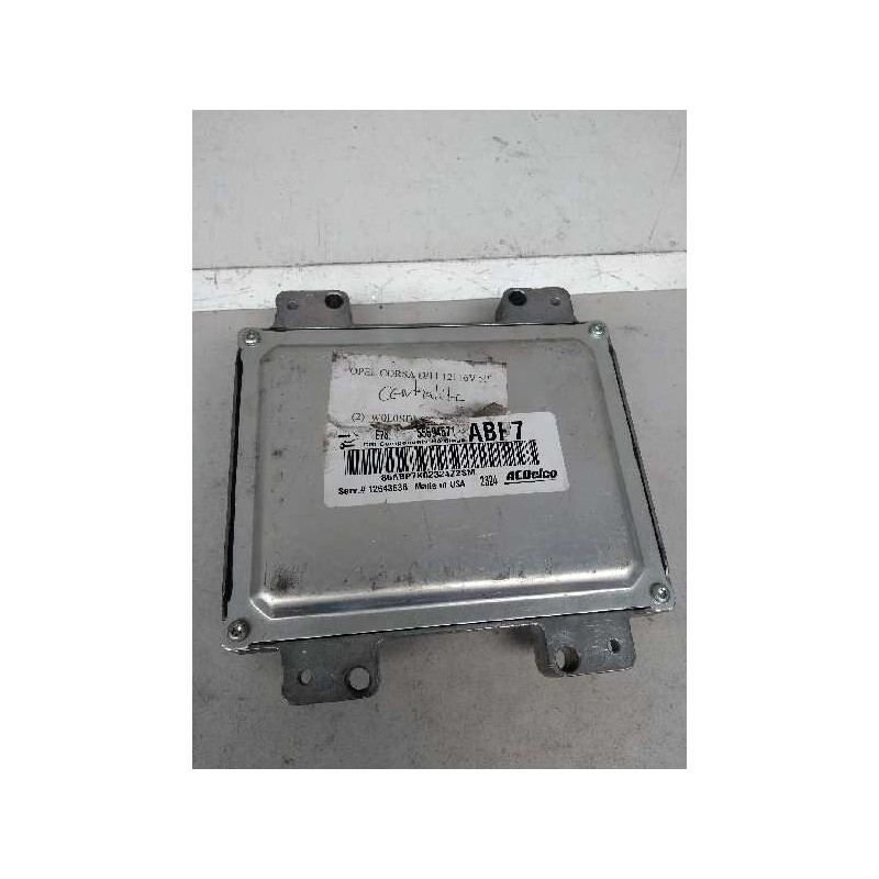 Recambio de centralita motor uce para opel corsa d 1.2 cat (a 12 xer / ldc) referencia OEM IAM 55594571 ABP7 12643636