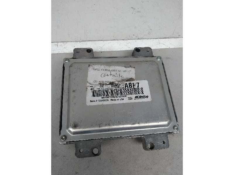 Recambio de centralita motor uce para opel corsa d 1.2 cat (a 12 xer / ldc) referencia OEM IAM 55594571 ABP7 12643636