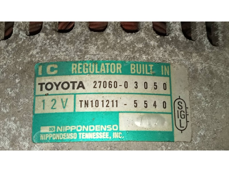 Recambio de alternador para toyota camry (v10) 2.2 gl referencia OEM IAM   
