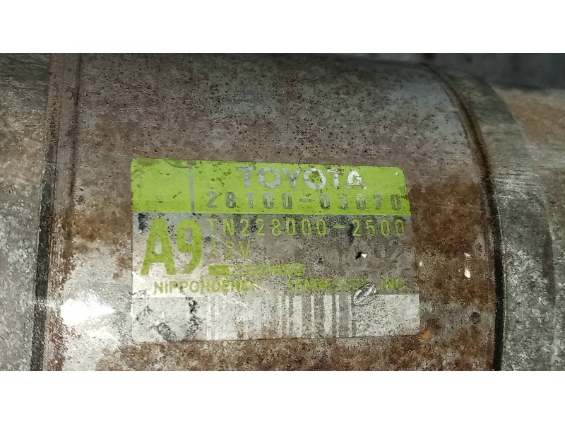 Recambio de motor arranque para toyota camry (v10) 2.2 gl referencia OEM IAM 2810003070 TN2280002500 