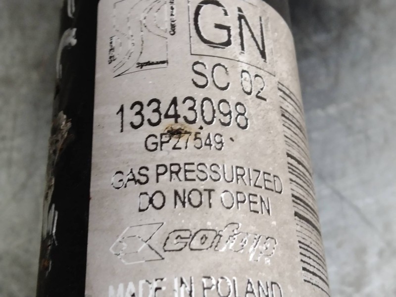 Recambio de amortiguador delantero derecho para opel corsa d referencia OEM IAM 13343098  