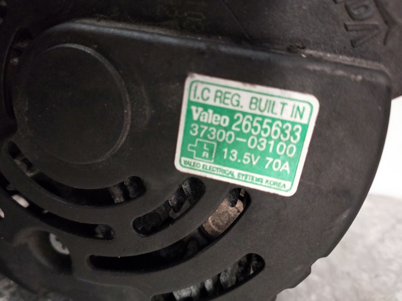 Recambio de alternador para hyundai i20 classic referencia OEM IAM 3730003100  