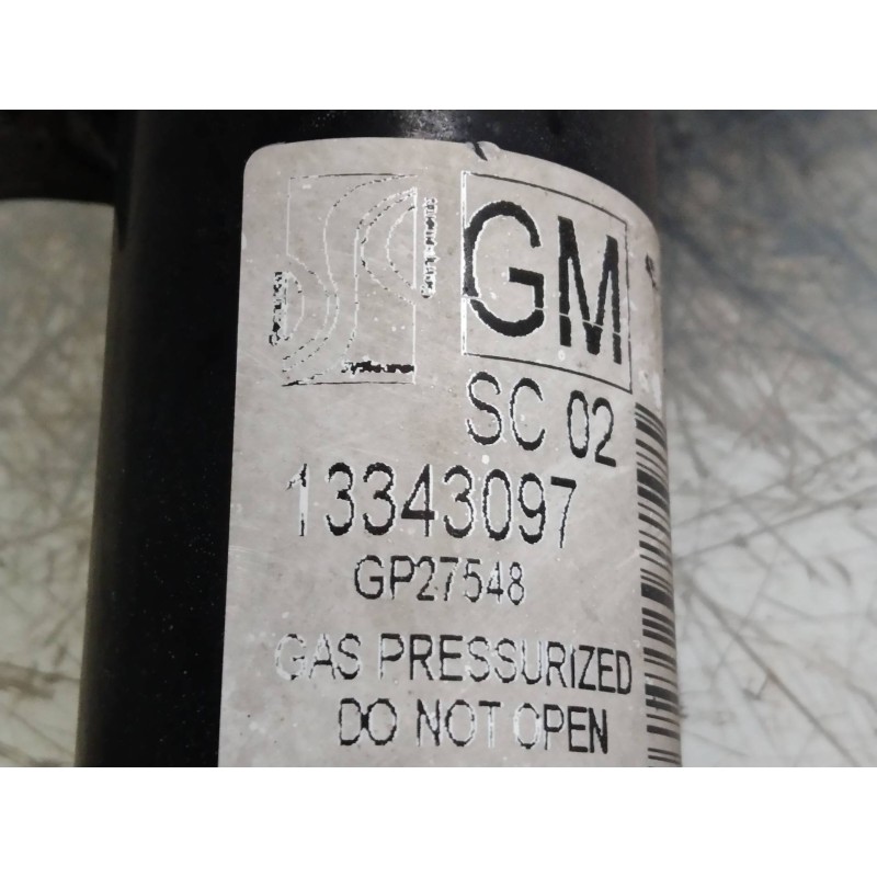 Recambio de amortiguador delantero izquierdo para opel corsa d referencia OEM IAM 13343097  