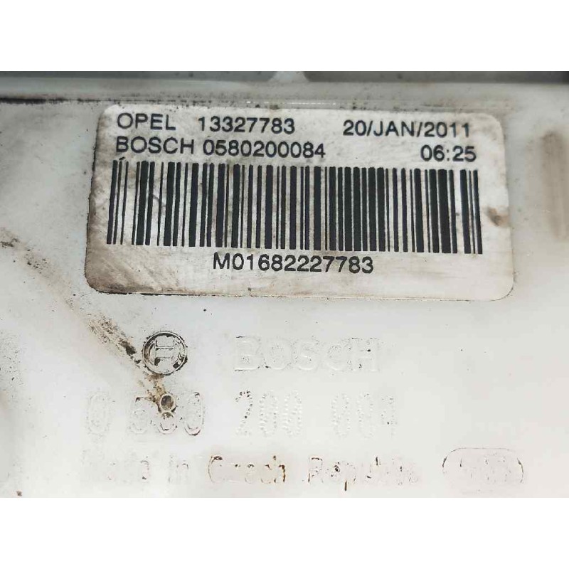 Recambio de bomba combustible para opel corsa d referencia OEM IAM 0580200084 13327783 BOSCH AFORADOR
