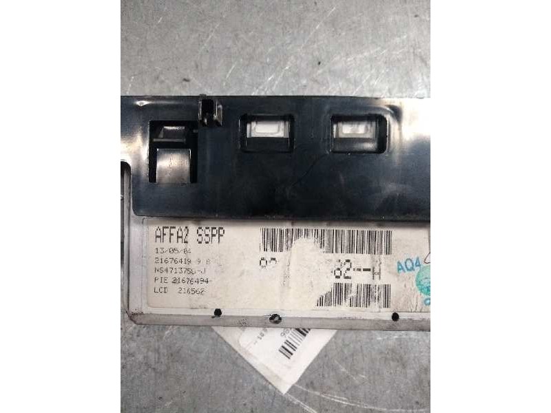 Recambio de pantalla multifuncion para renault laguna ii (bg0) authentique referencia OEM IAM 216764199  