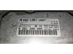 Recambio de centralita motor uce para smart coupe 0.6 turbo cat referencia OEM IAM 0261205005 0003107V007  2