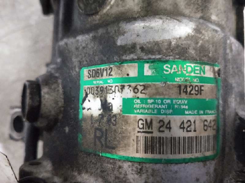 Recambio de compresor aire acondicionado para opel combo (corsa c) 1.7 16v di cat (y 17 dtl / lk8) referencia OEM IAM SD6V121429