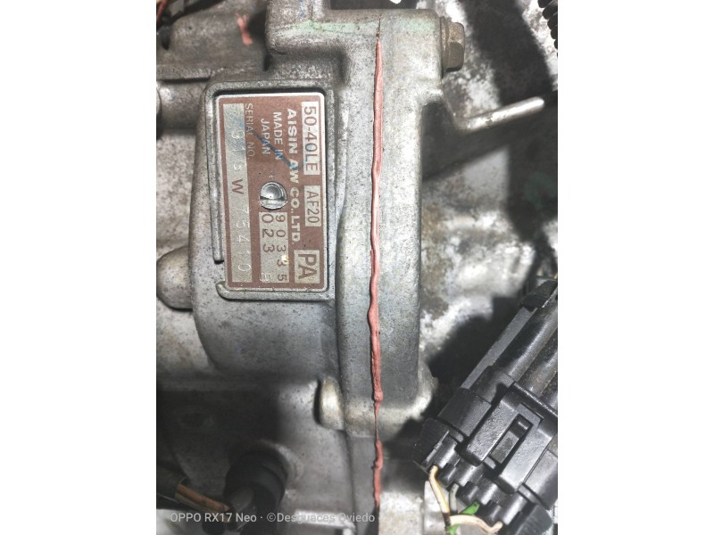 Recambio de caja cambios para opel vectra a 2.0 referencia OEM IAM AF20 90335023B 5040LE 91GW75410