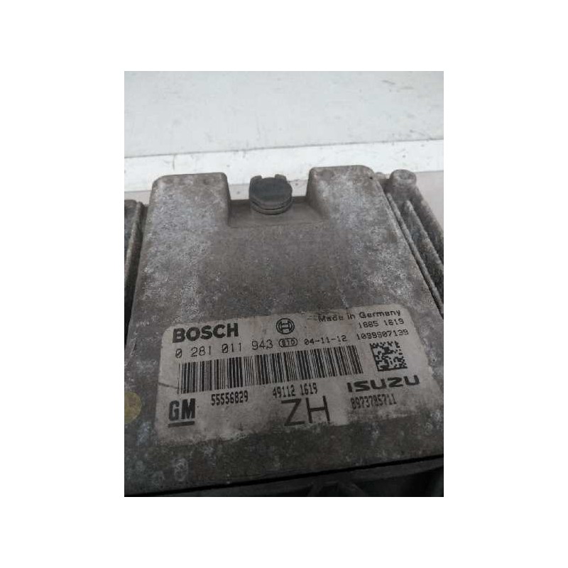 Recambio de centralita motor uce para opel astra h berlina 1.7 16v cdti referencia OEM IAM 0281011943 55556829 ZH 8973785711