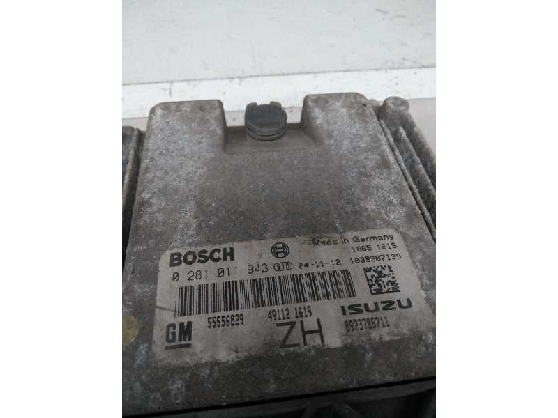 Recambio de centralita motor uce para opel astra h berlina 1.7 16v cdti referencia OEM IAM 0281011943 55556829 ZH 8973785711