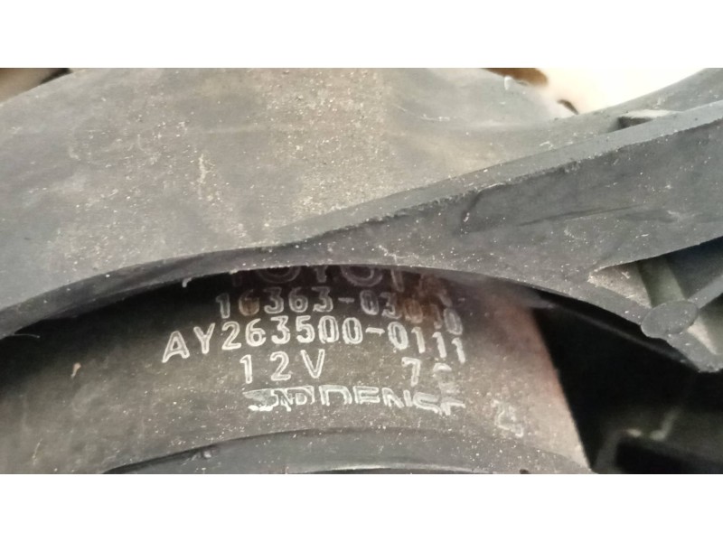 Recambio de electroventilador para toyota camry (v10) 2.2 gl referencia OEM IAM   