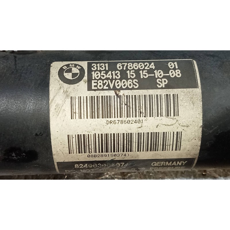 Recambio de amortiguador delantero izquierdo para bmw serie 1 berlina (e81/e87) 118d referencia OEM IAM 31316786024  