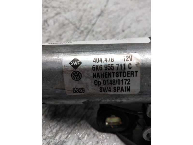 Recambio de motor limpia trasero para seat ibiza (6k1) select referencia OEM IAM 6K6955711C 404478  Recambio de motor limpia trasero para seat ibiza (6k1) select referencia OEM IAM 6K6955711C 404478