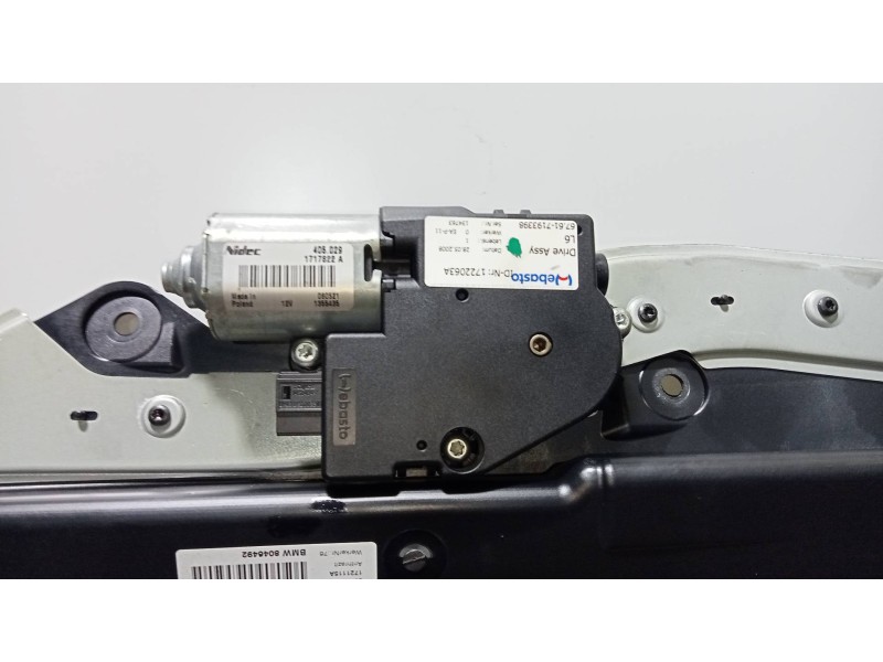 Recambio de techo electrico para bmw serie 1 coupe (e82) 120d referencia OEM IAM   