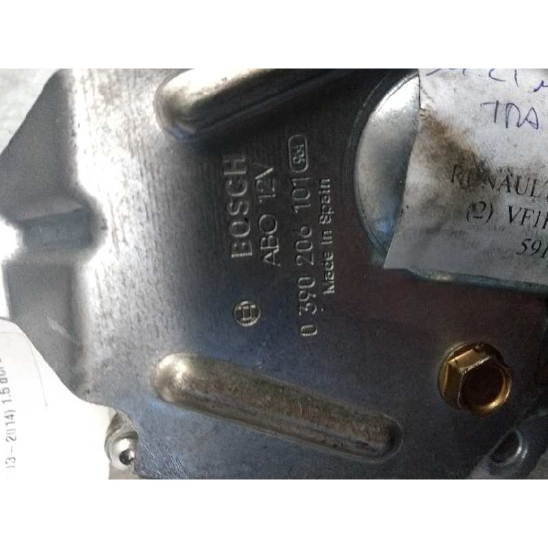 Recambio de motor limpia trasero para renault kangoo (f/kc0) 1.5 dci diesel referencia OEM IAM 0390206101 IZQUIERDO 7700308806