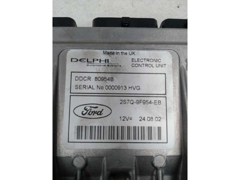Recambio de centralita motor uce para ford mondeo berlina (ge) referencia OEM IAM 2S7Q9F954EB 80954B DDCR