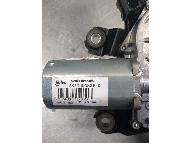 Recambio de motor limpia trasero para renault captur 0.9 energy referencia OEM IAM W000034936 287105483RD 