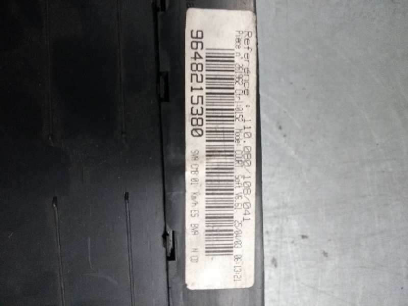 Recambio de cuadro instrumentos para peugeot 406 coupe (s1/s2) 3.0 v6 24v referencia OEM IAM 9648215380 110080108041 