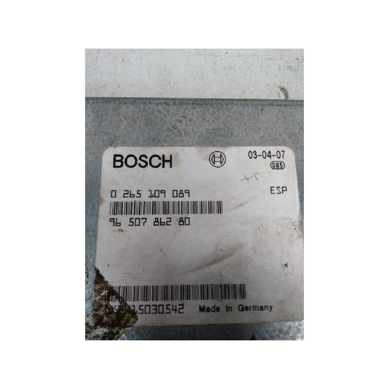 Recambio de centralita abs para peugeot 406 coupe (s1/s2) 3.0 v6 24v referencia OEM IAM 0265109089 9650786280 