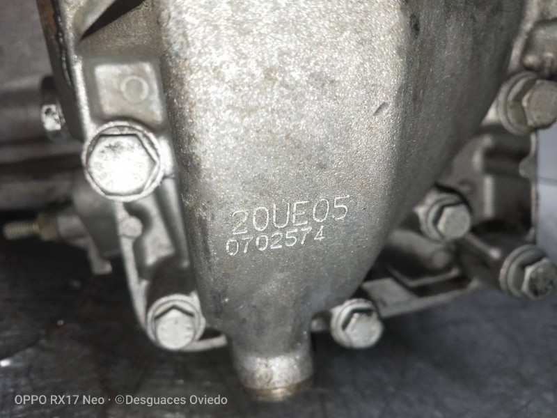 Recambio de caja cambios para peugeot 607 (s1) 2.2 hdi fap cat referencia OEM IAM 20UE05 0702574 