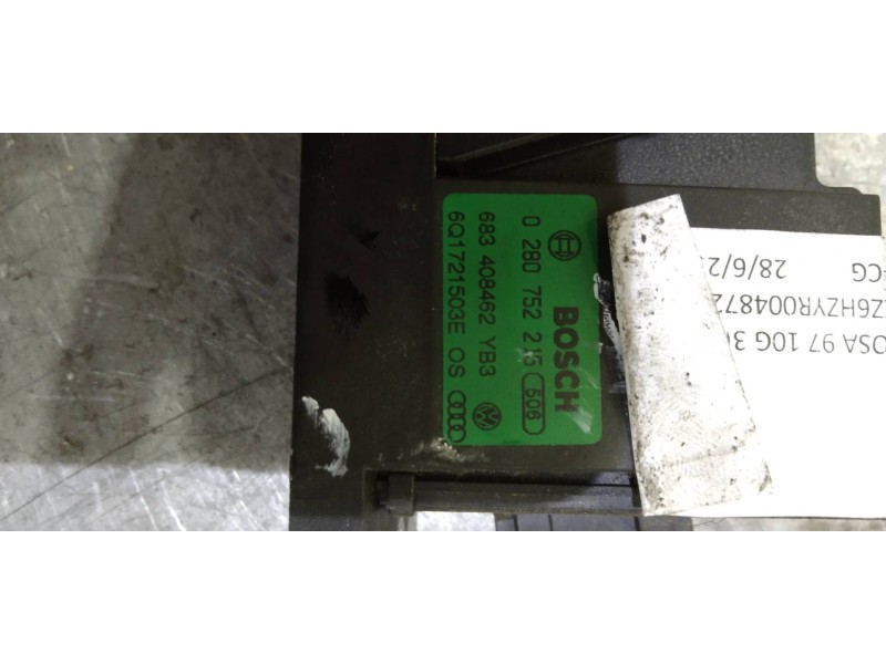 Recambio de potenciometro pedal para seat arosa (6h1) select referencia OEM IAM  6Q17221503E 